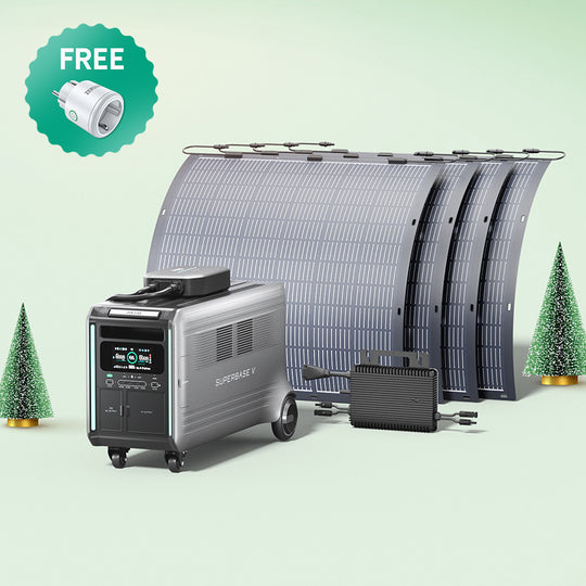 Zendure SuperBase V Balcony Power Plant Set