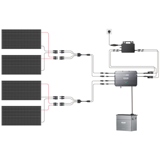 Solar Parallel Y Cable (3M)