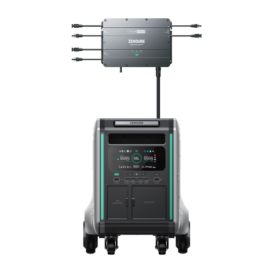 Hub 2000 + SuperBase V Plug and Play Solar System