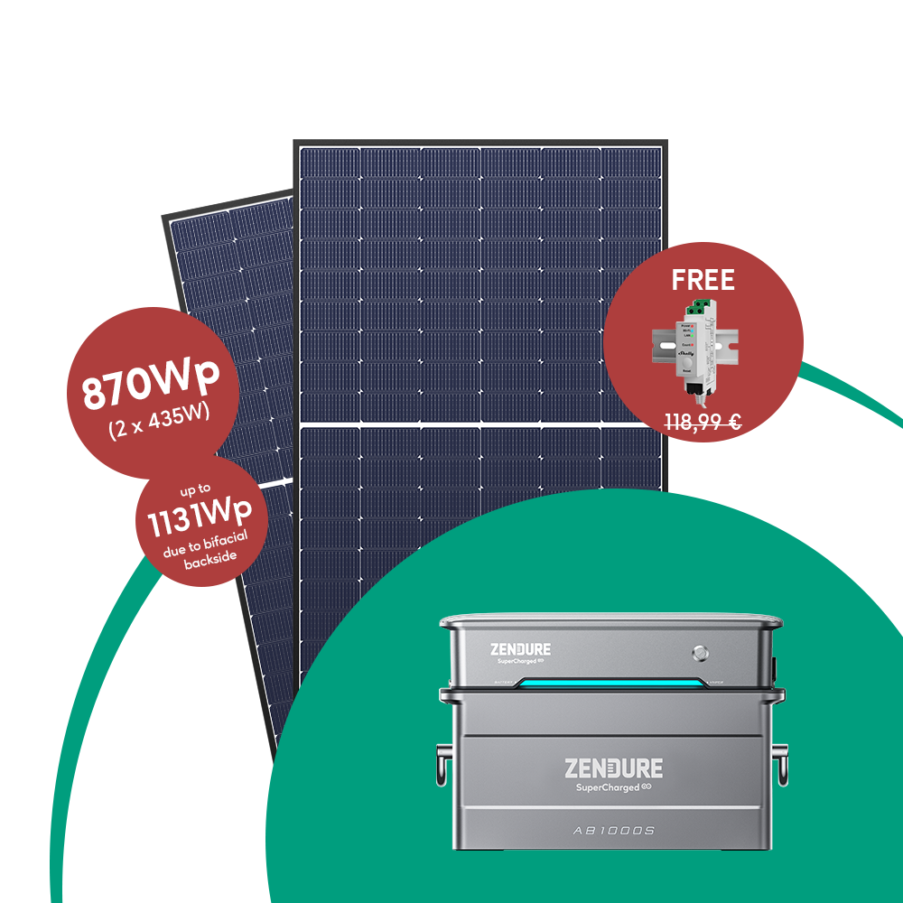 SolarFlow Hyper Balcony Power Plant