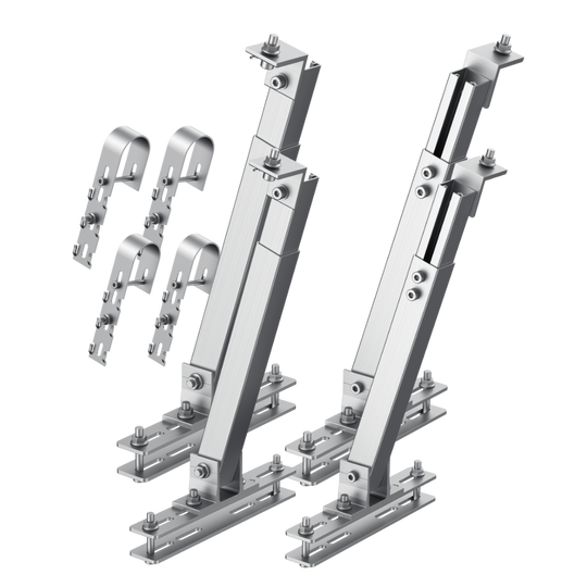 Support Brackets for Solar Panels