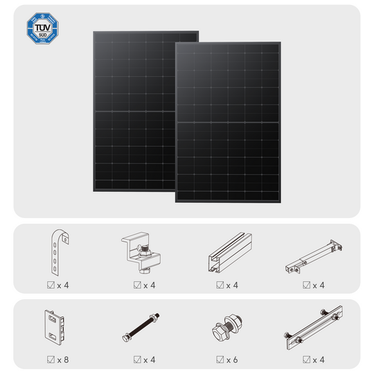 420W Rigid Solar Panels