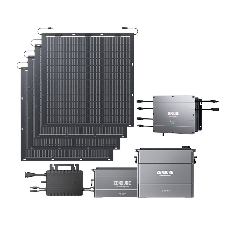 Zendure Zusatzspeicher SolarFlow, Zusatzakku für Zendure SolarFlow-Set mit  960 Wh - ELETRIC RIDES