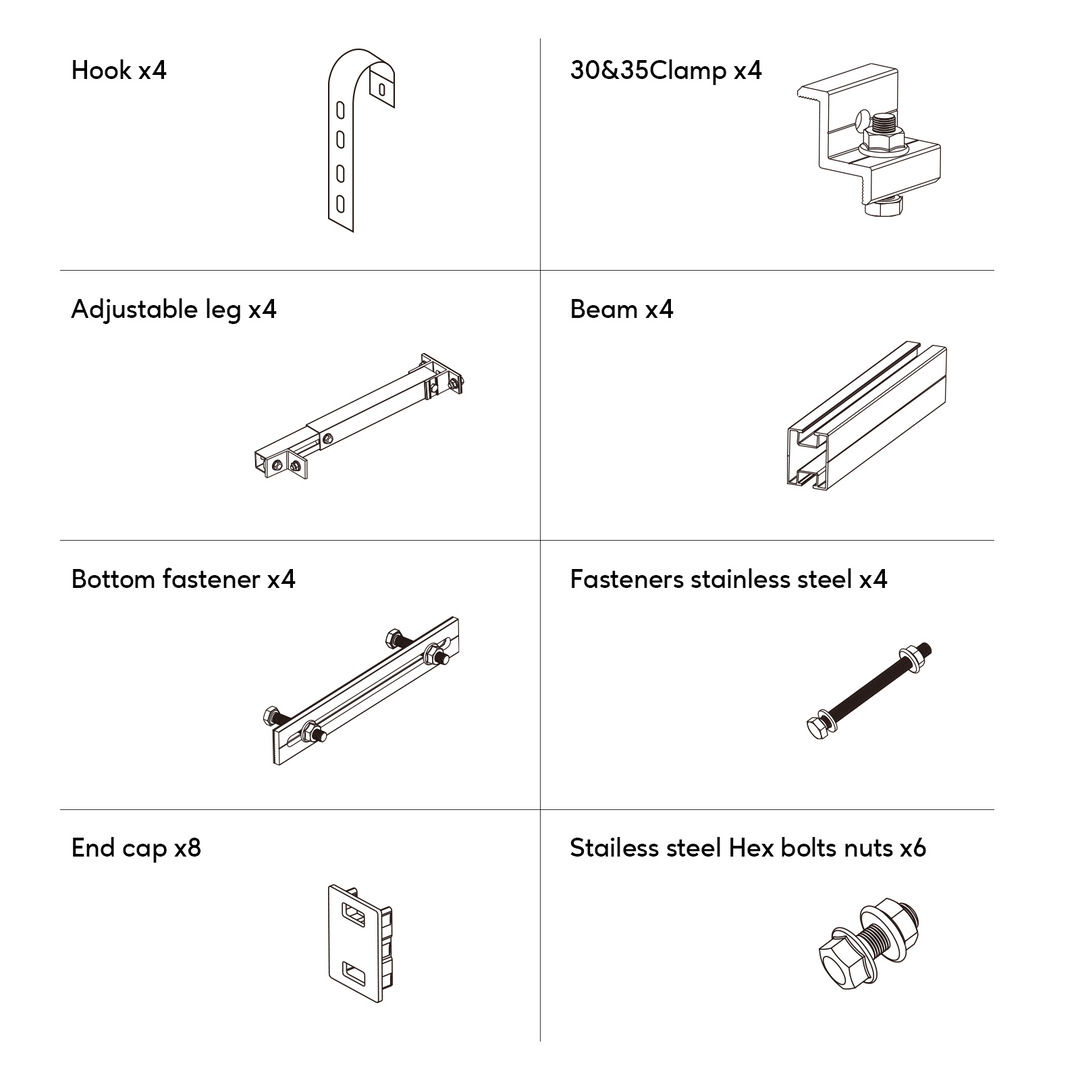 Balcony Easy Solar Bracket