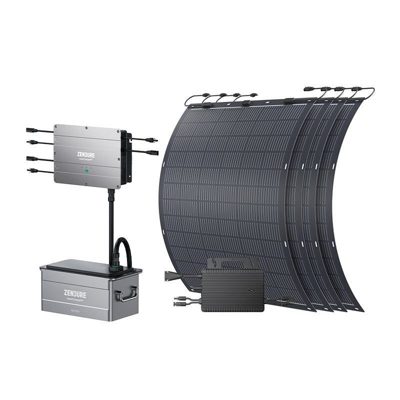 Zendure SolarFlow Balcony 800W Solar System with Battery Storage – Zendure  EU