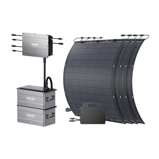 <tc>[Pre-vendita] SolarFlow Set centrale elettrica da balcone (Spina satellitare gratuita)</tc>