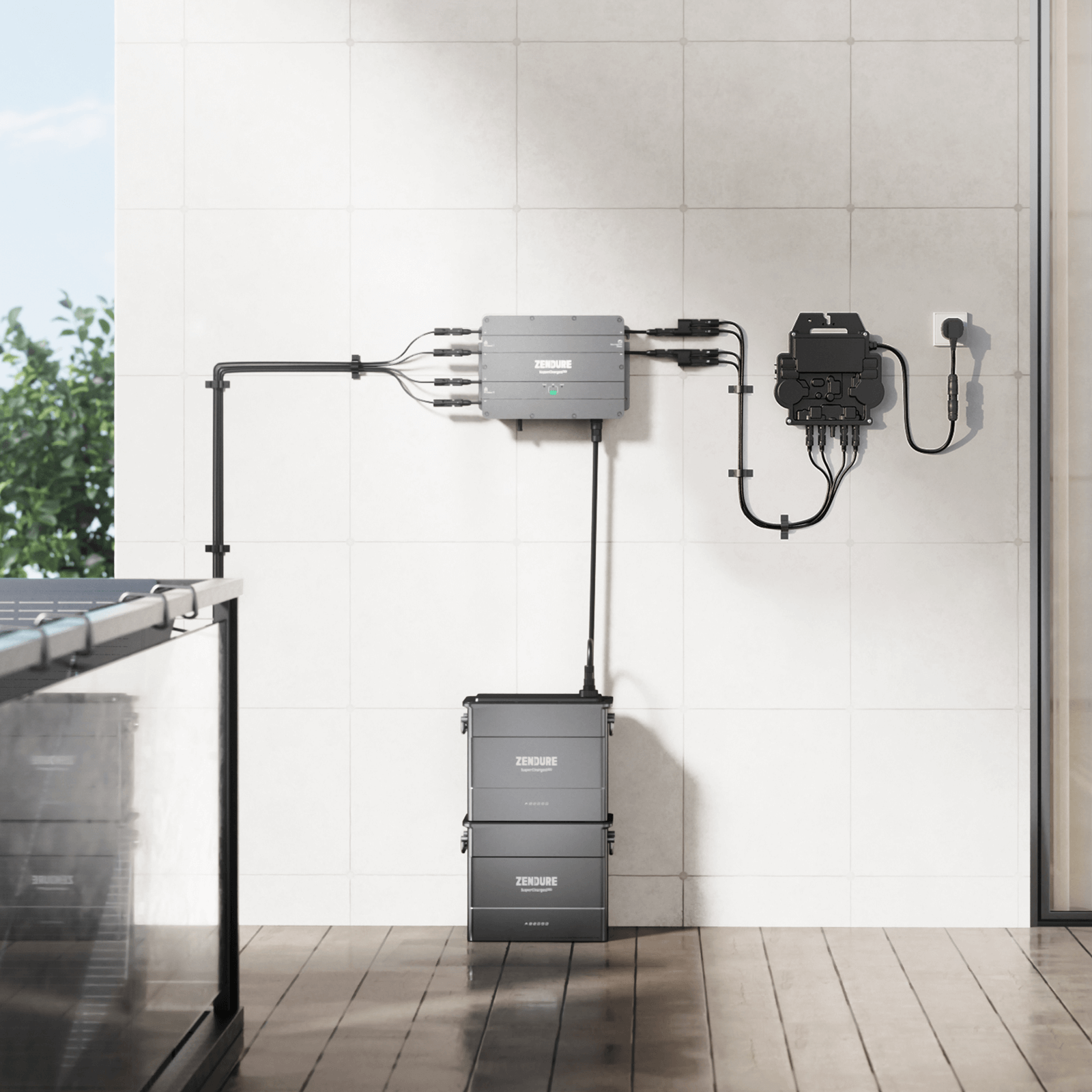 Zendure SolarFlow Balcony Solar Energy Storage System | Plug And Play ...