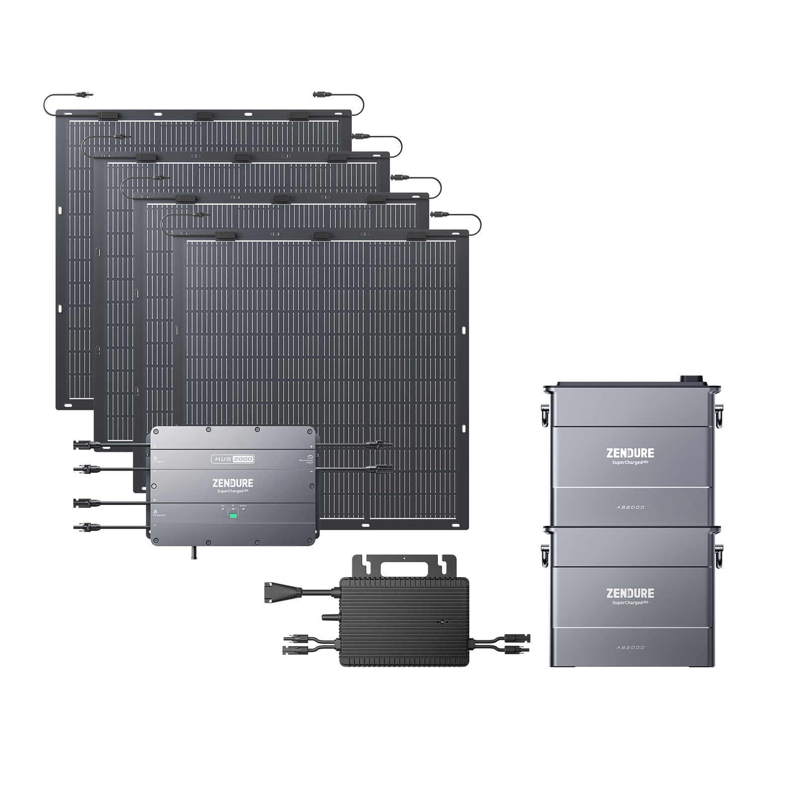 Zendure Solarflow Hub 2000 Balcony Power Plant Professional Balcony
