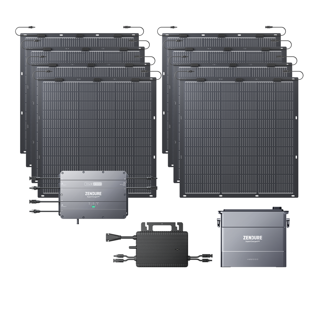 <tc>[Pré-vente] SolarFlow Ensemble de centrales électriques de balcon (Fiche satellite gratuite)</tc>