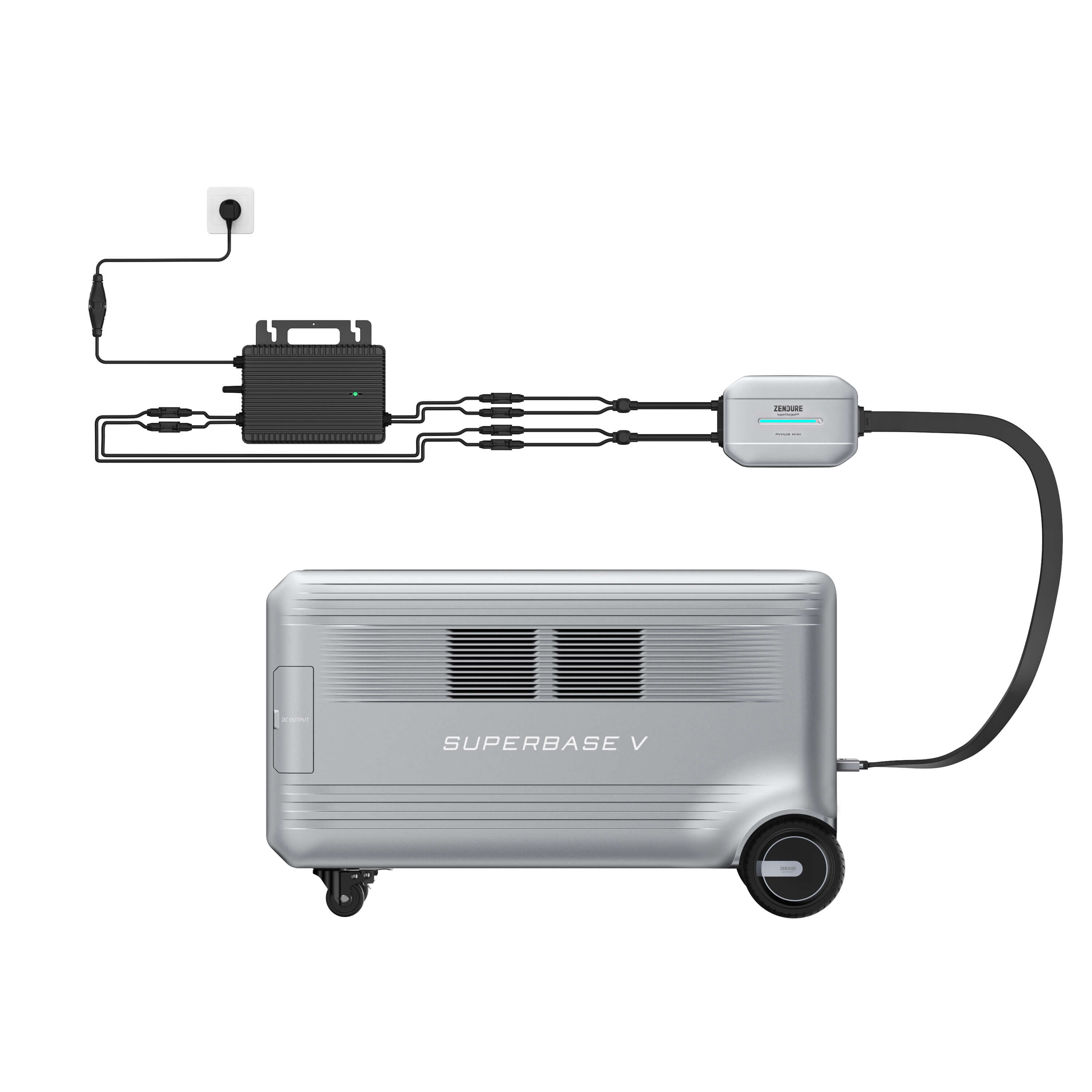 Zendure SuperBase V Balcony Power Plant Set